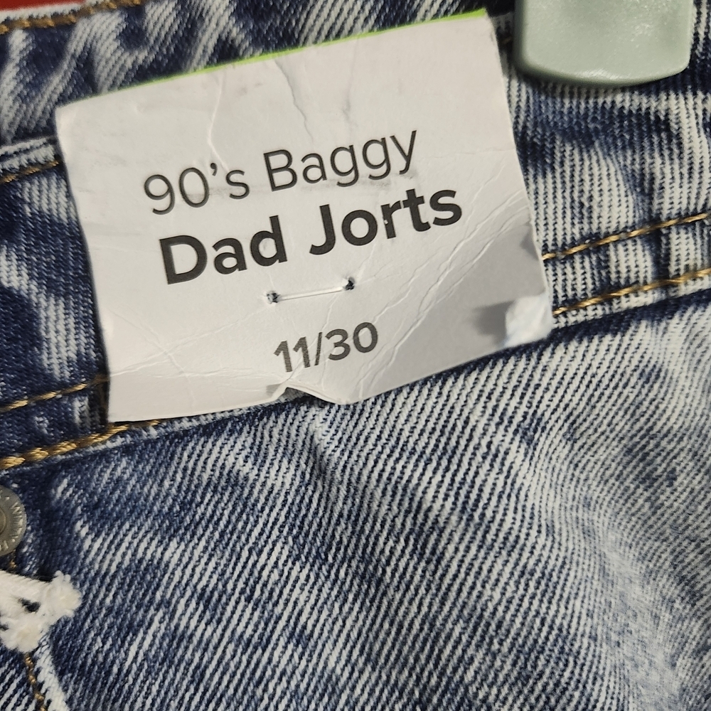 Witty Fox 90s Baggy Dad Jorts Sz 11 - Picture 6 of 9